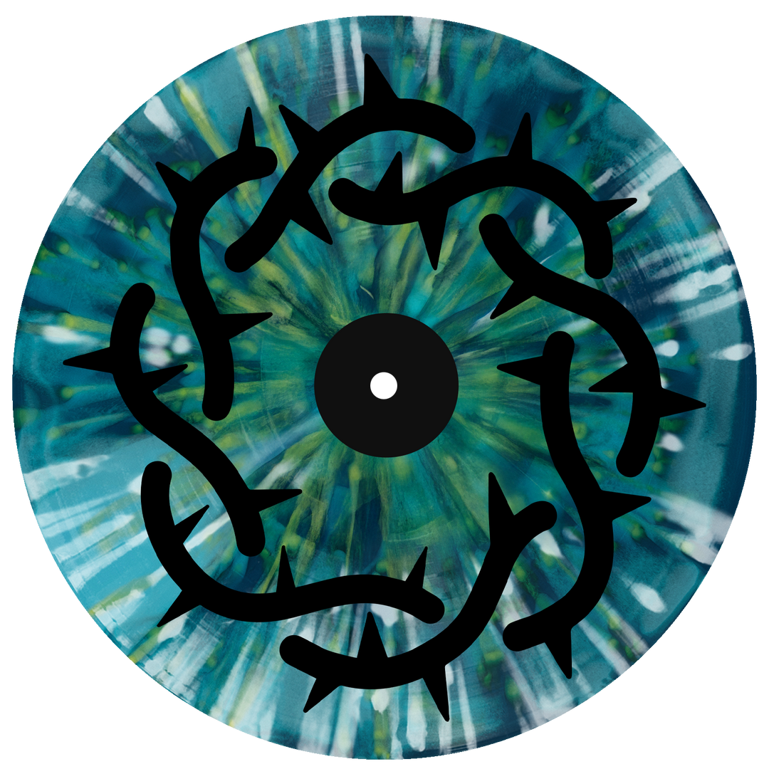 Bad Omens - ‘Finding God Before God Finds Me (Deluxe)’ Vinyl (Sea Blue + Yellow Side A/B w/ Baby Blue Splatter)