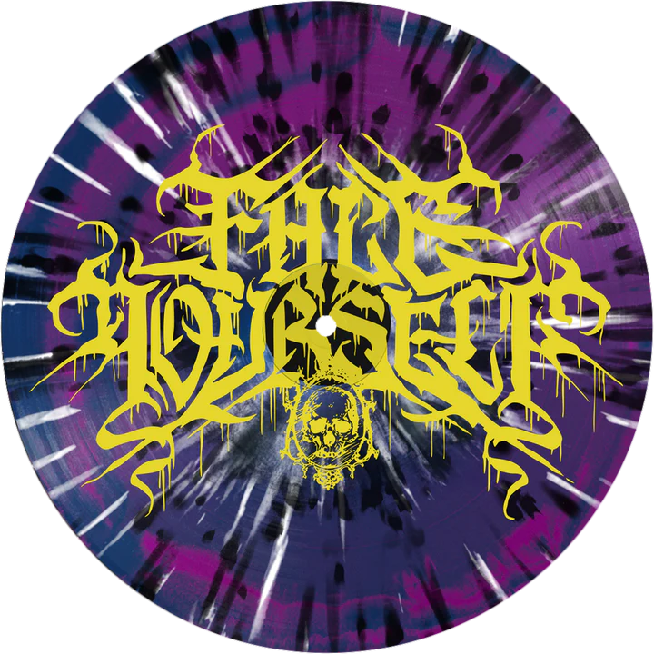 FACE YOURSELF - 'MARTYR' VINYL (BLUE + PURPLE SIDE A/B W/ BLACK + WHITE SPLATTER)