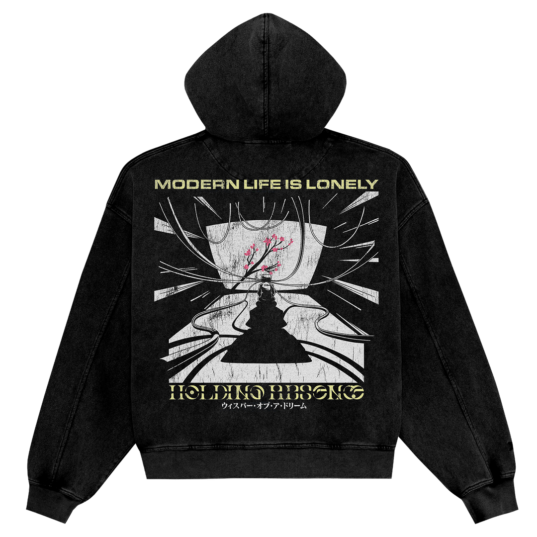 Holding Absence - 'Reflection' Zip Up Hoodie
