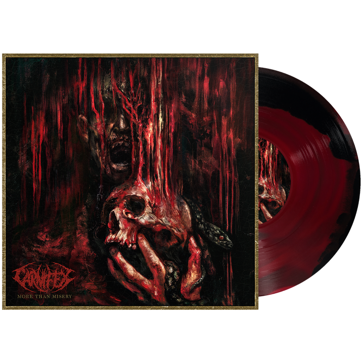 Carnifex - 'More Than Misery' Vinyl (Red + Black Side A/B) (Signed)
