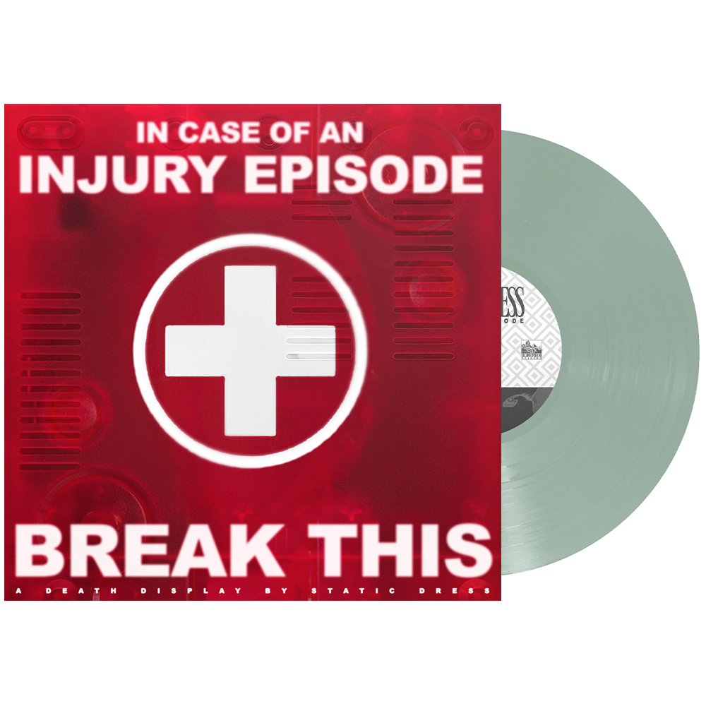 Static Dress - 'Injury Episode' (Death Display Edition) Vinyl (Coke Bottle Clear)