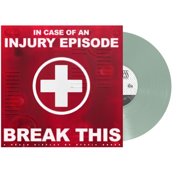 Static Dress - 'Injury Episode' (Death Display Edition) Vinyl (Coke Bottle Clear)