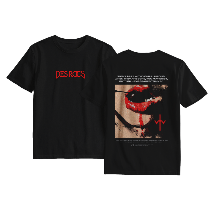 Des Rocs - 'Illusions' Black Tee