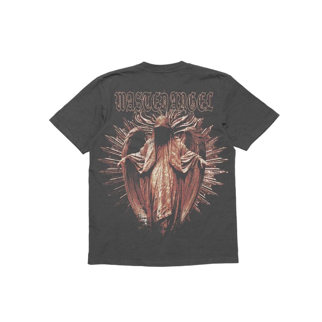 Boundaries - 'Wasted Angel' Grey Tee
