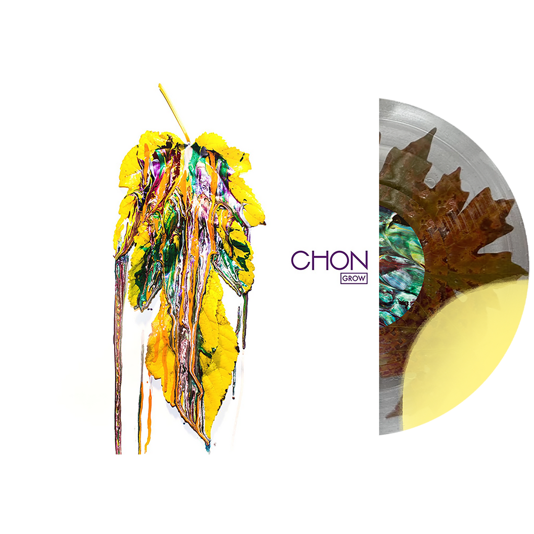 CHON (Grow) Leaf Filled - Clear w/ Yellow Moonphase Vinyl