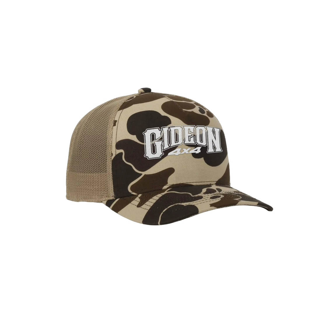 Gideon (4x4) Camo Trucker Hat