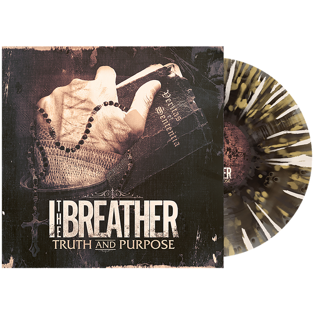 I The Breather (Truth and Purpose) Black Ice Cloudy w/ White + Gold Splatter Vinyl