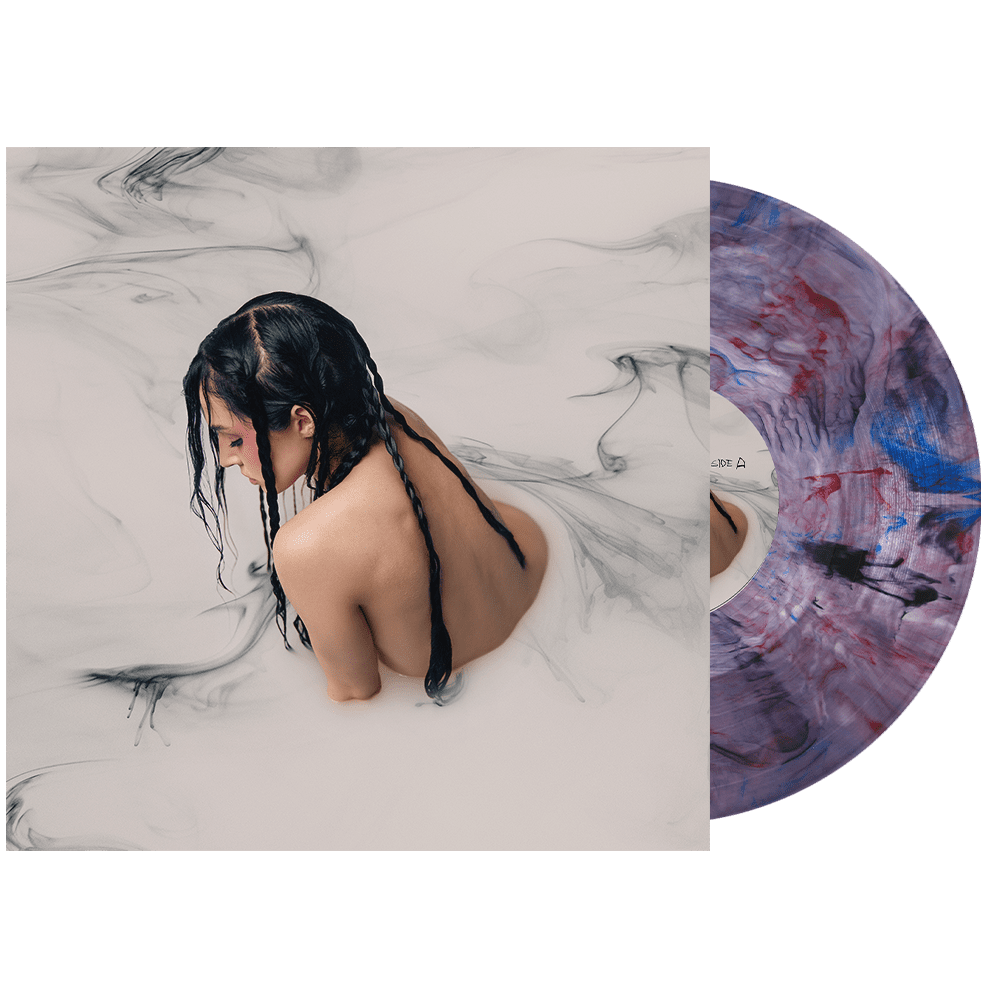 Poppy (Negative Spaces) Clear Black Marble Vinyl