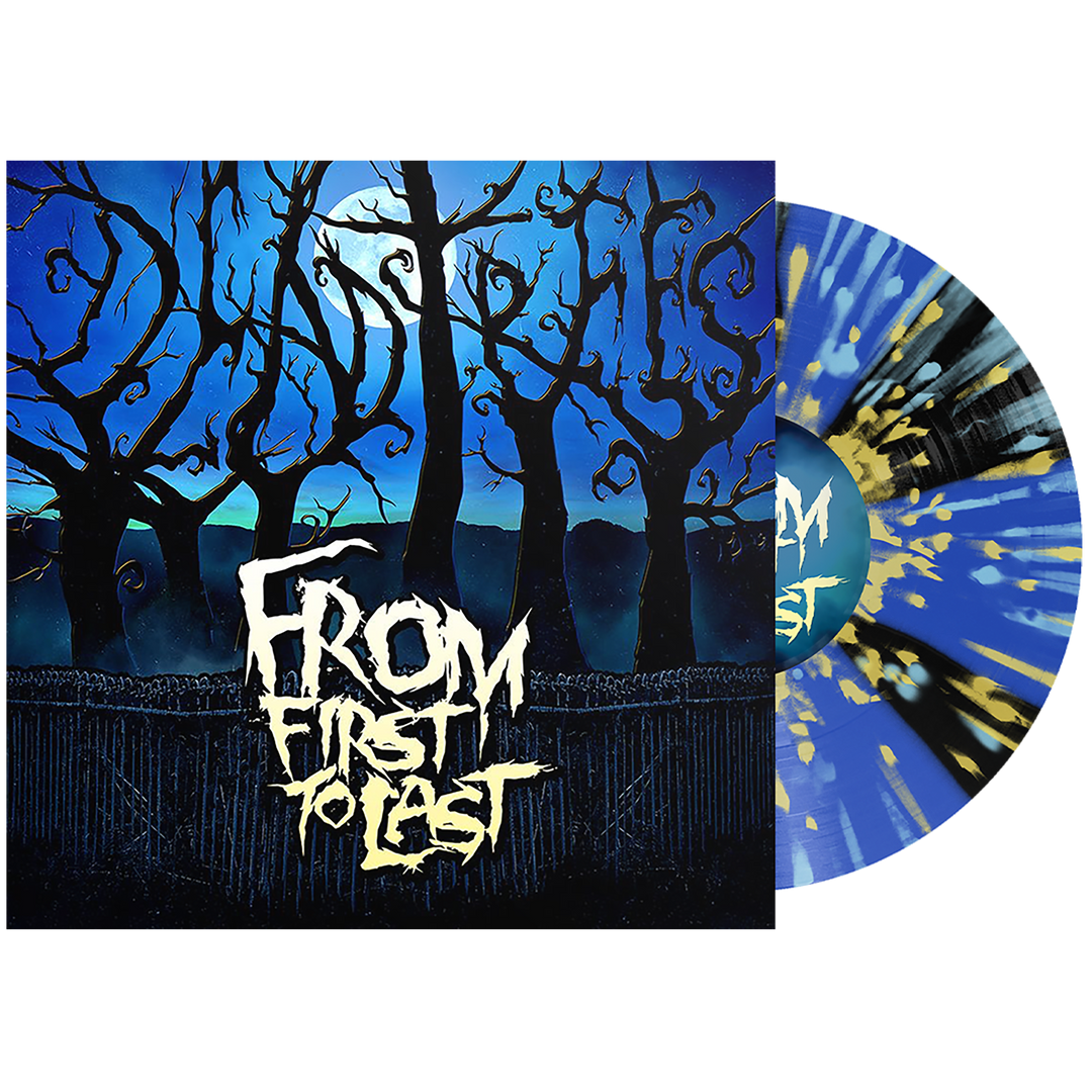 From First To Last (Dead Trees) Trans Blue + Black Cornetto w/ Baby Blue + Yellow Splatter Vinyl