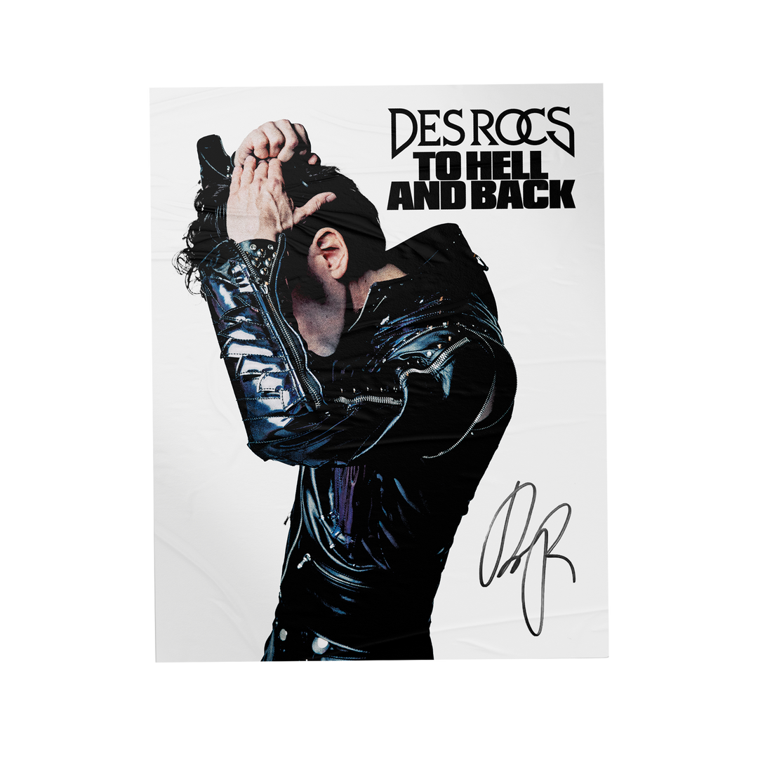 Des Rocs (To Hell And Back) Signed Poster